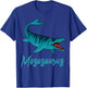 Mosasaurus Aquatic Dinosaur Paleontologist Prehistoric T-Shirt - T-Shirt | Royal