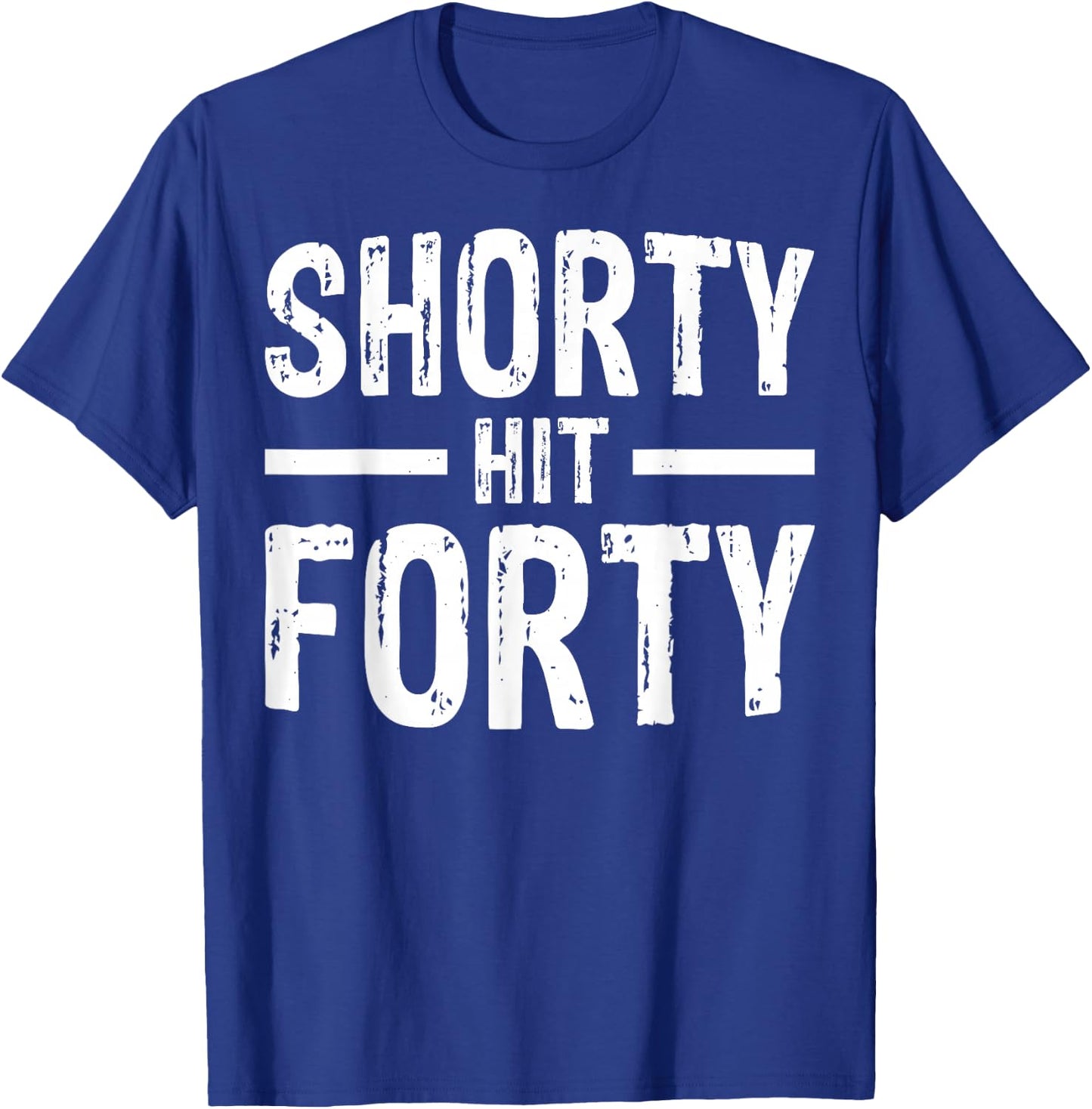 Shorty Hit Forty T-Shirt - T-Shirt | Royal