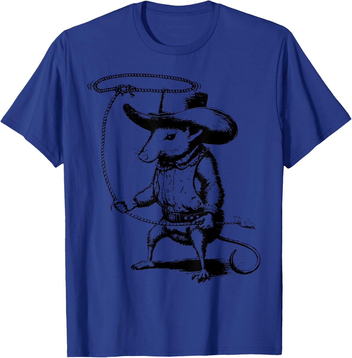 Armadillo Western Cowboy Hat Women Country T-Shirt - T-Shirt | Royal
