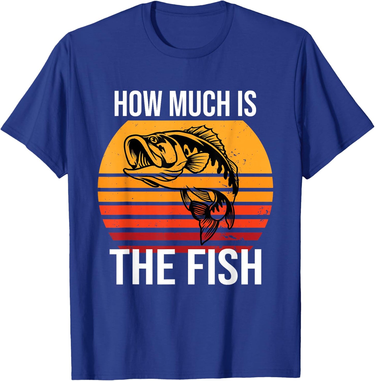 How much is the Fish , black T-Shirt - T-Shirt | Royal