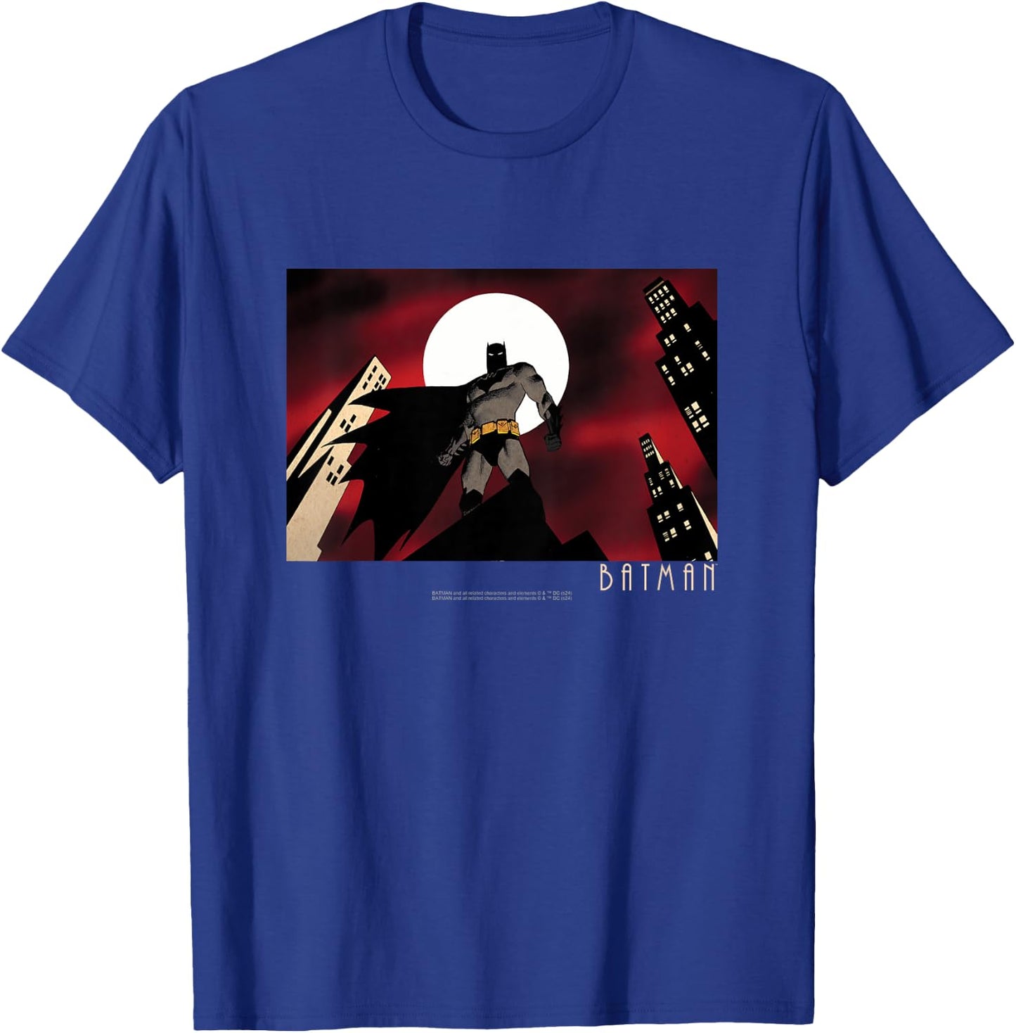 Kids Batman Red Sky Landscape Camiseta , Black, 2 T-Shirt - T-Shirt | Royal