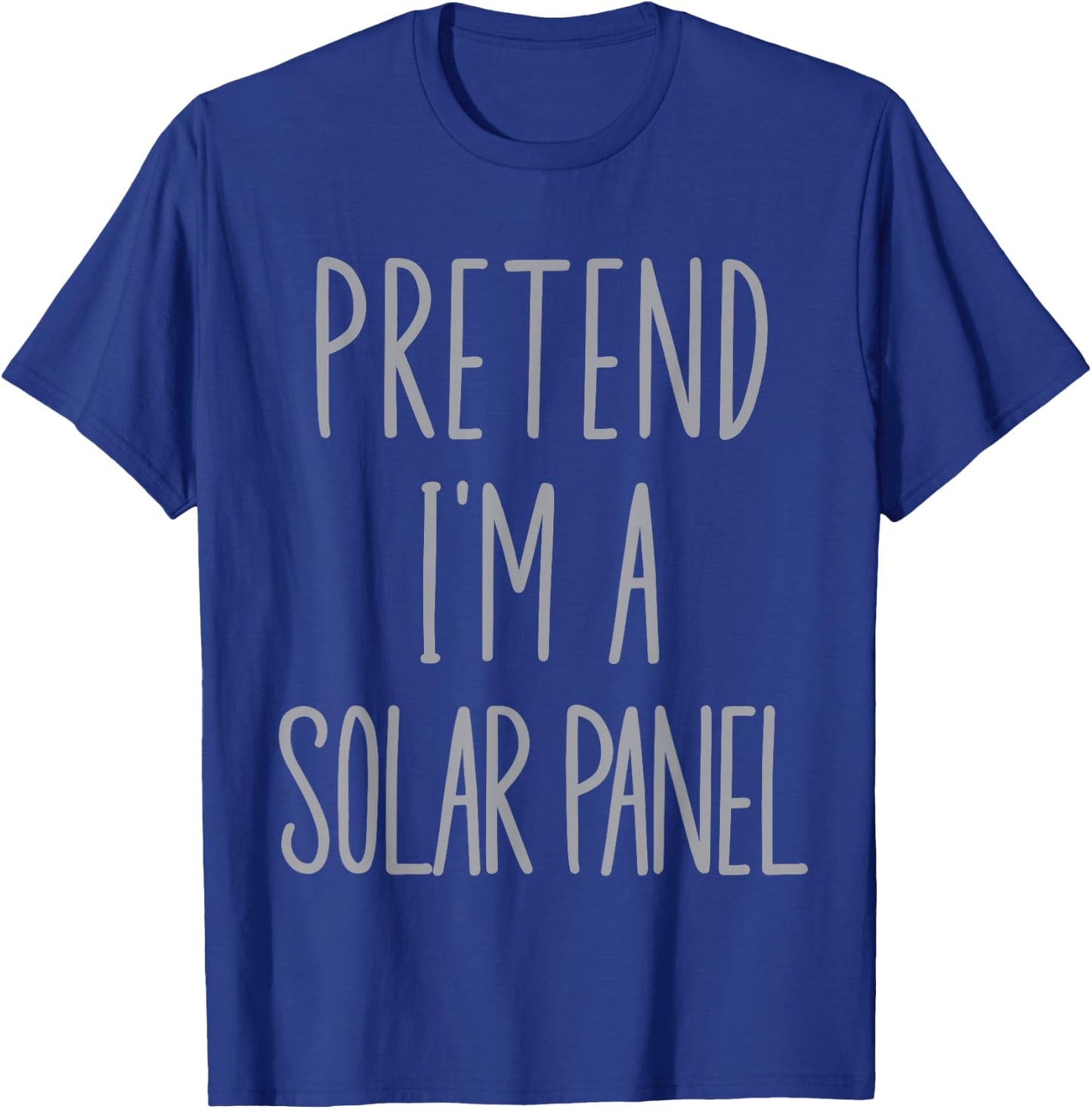 Funny Solar Energy Power Panel Renewable Environmental T-Shirt - T-Shirt | Royal