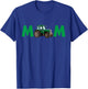 Mama Mom Of The Birthday Boy Farm Tractor Family Matching T-Shirt - T-Shirt | Royal