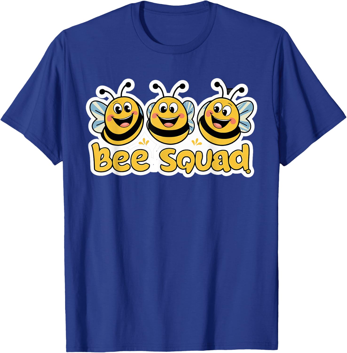 Bee Squad Design for Bee Lover Stuff | Kids Bee T-Shirt - T-Shirt | Royal