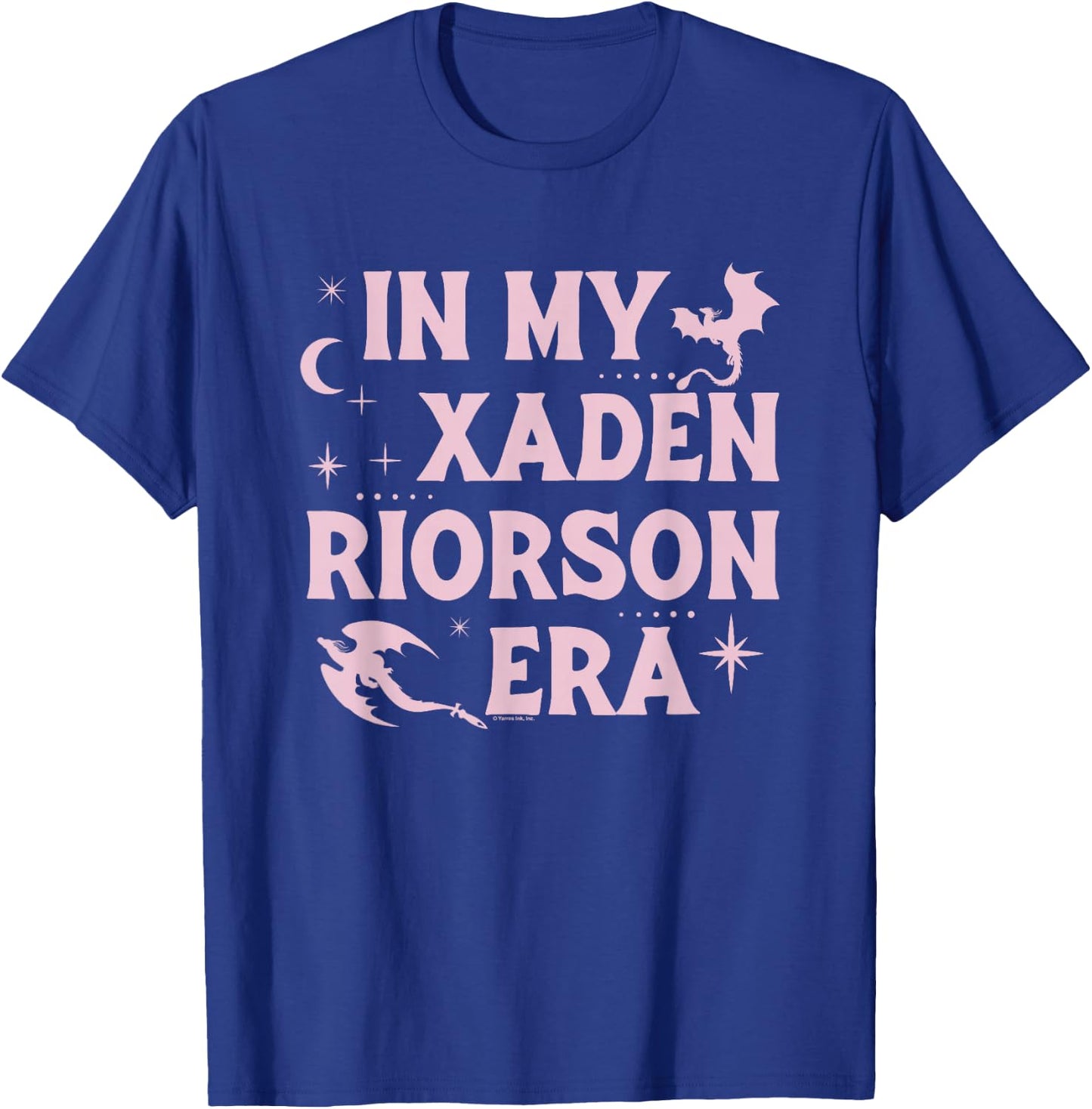 Fourth Wing The Empyrean in My Xaden Riorson Era T-Shirt - T-Shirt | Royal