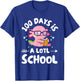 100 Days Is Alotl School Axolotl 100th Day Of School Kids T-Shirt - T-Shirt | Royal