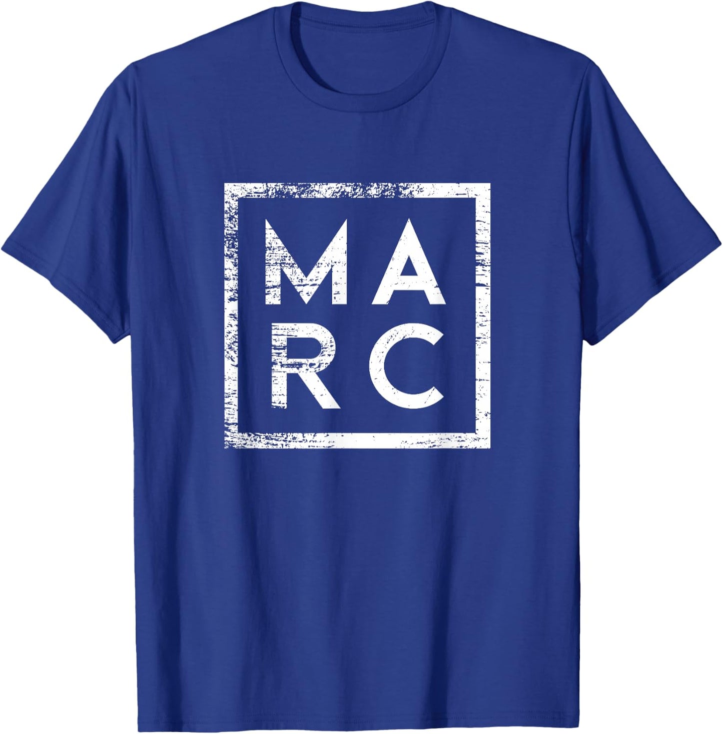 Marc Minimalismus T-Shirt - T-Shirt | Royal