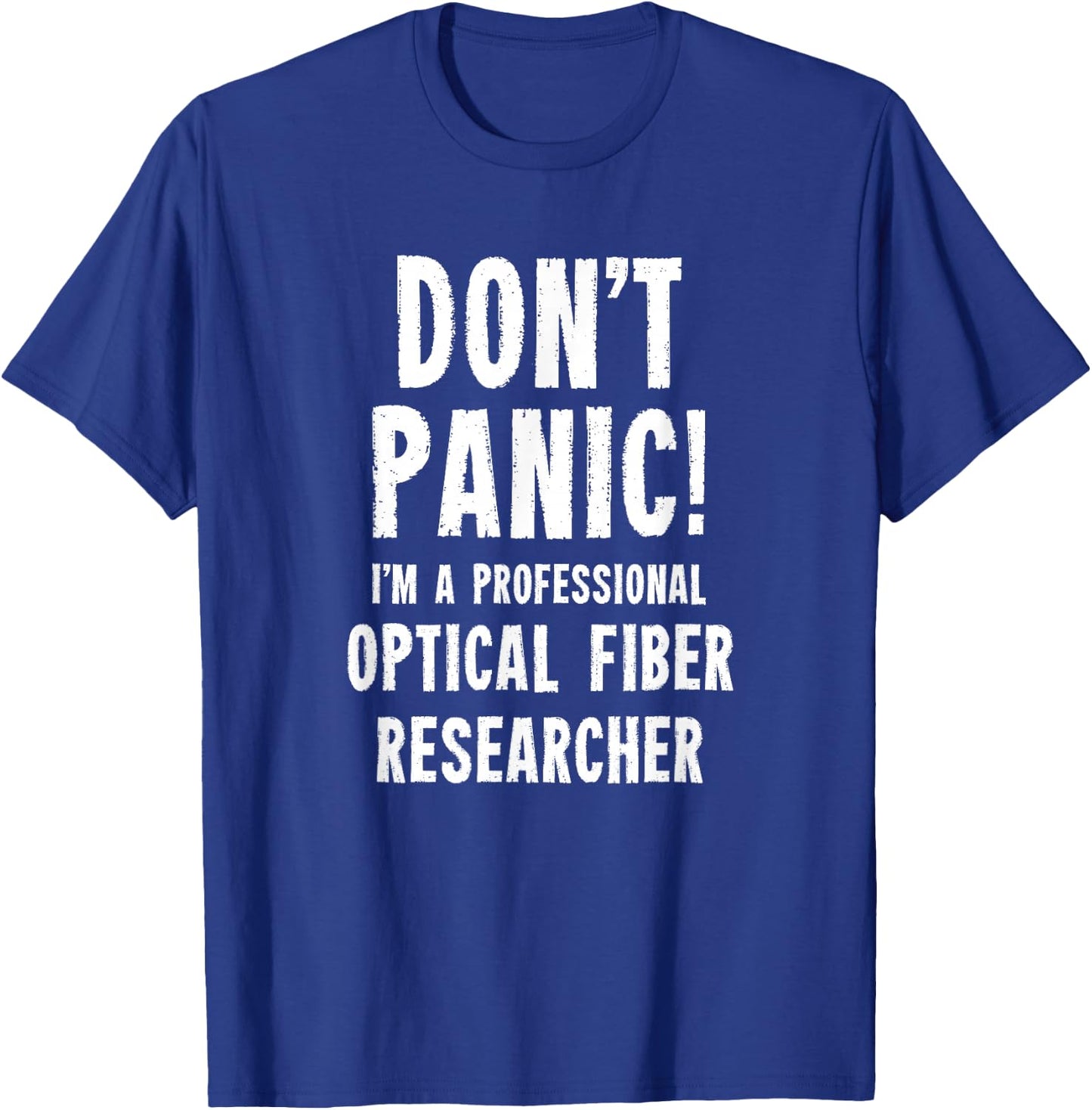 Fiber Optic Researcher T-Shirt - T-Shirt | Royal