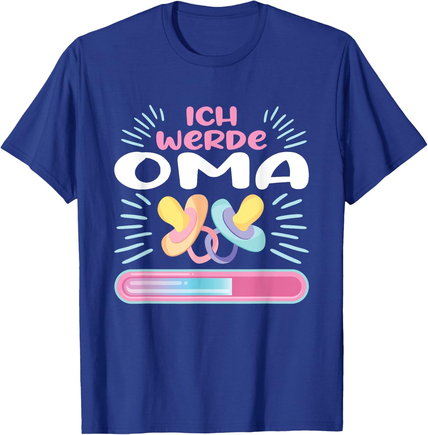 Schwangerschaft Verkünden Ich Werde Oma T-Shirt - T-Shirt | Royal