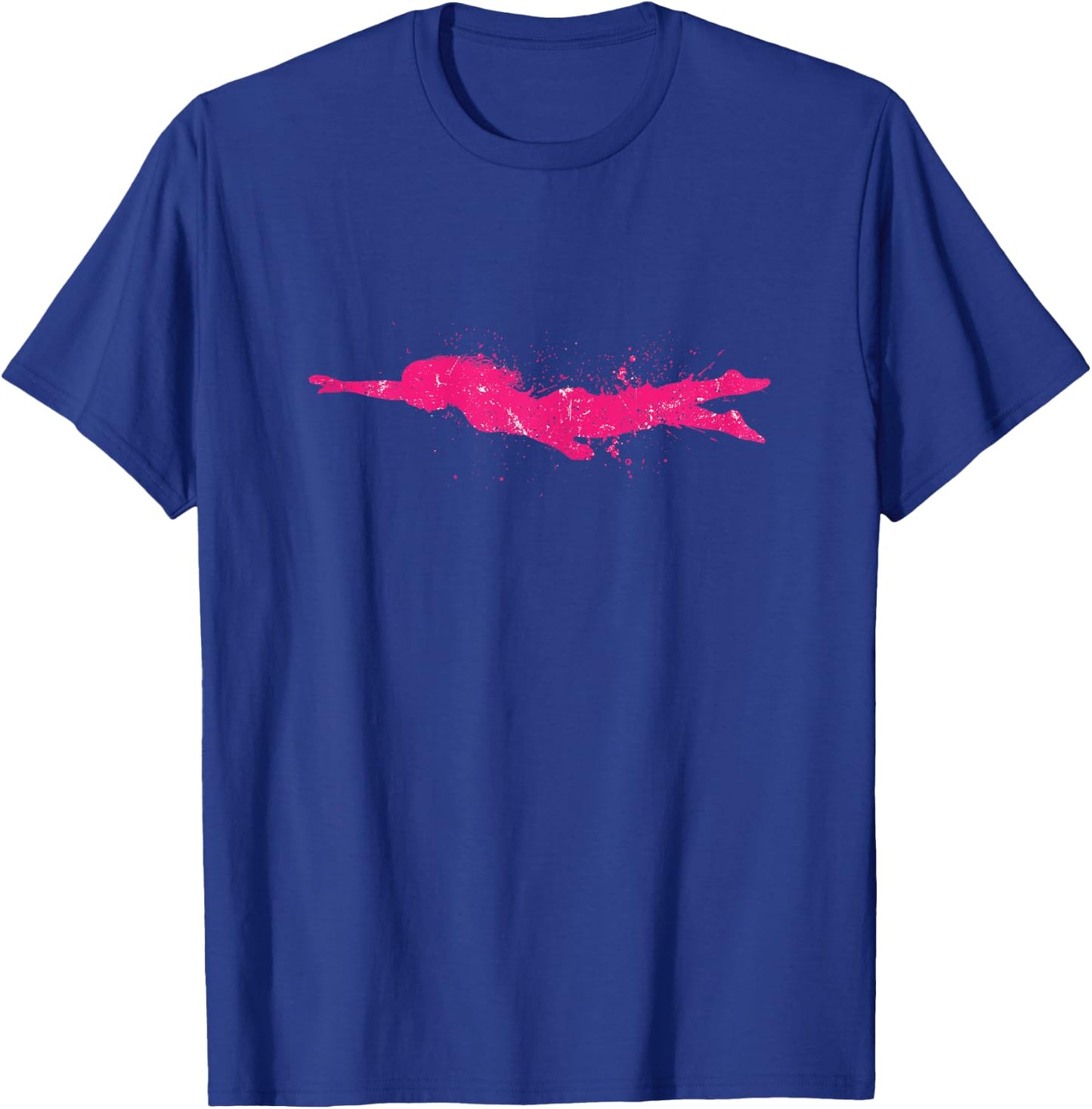 Swimmer Splash Swimming Teacher Water Sports Women's Girls' , black T-Shirt - T-Shirt | Royal
