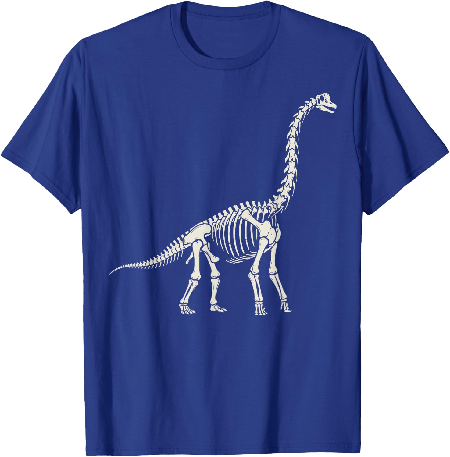Brachiosaurus Skeleton Bones Museum T-Shirt - T-Shirt | Royal