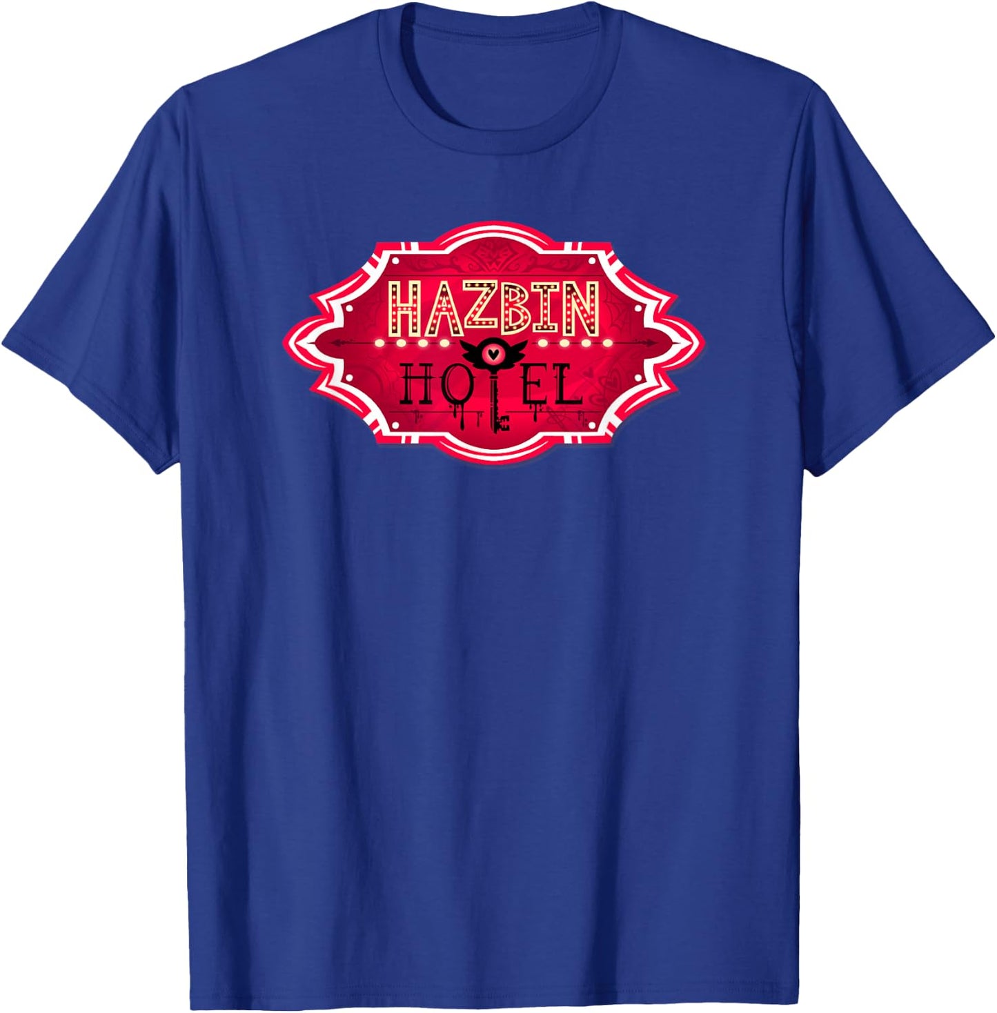 Hazbin Hotel - Title , black T-Shirt - T-Shirt | Royal