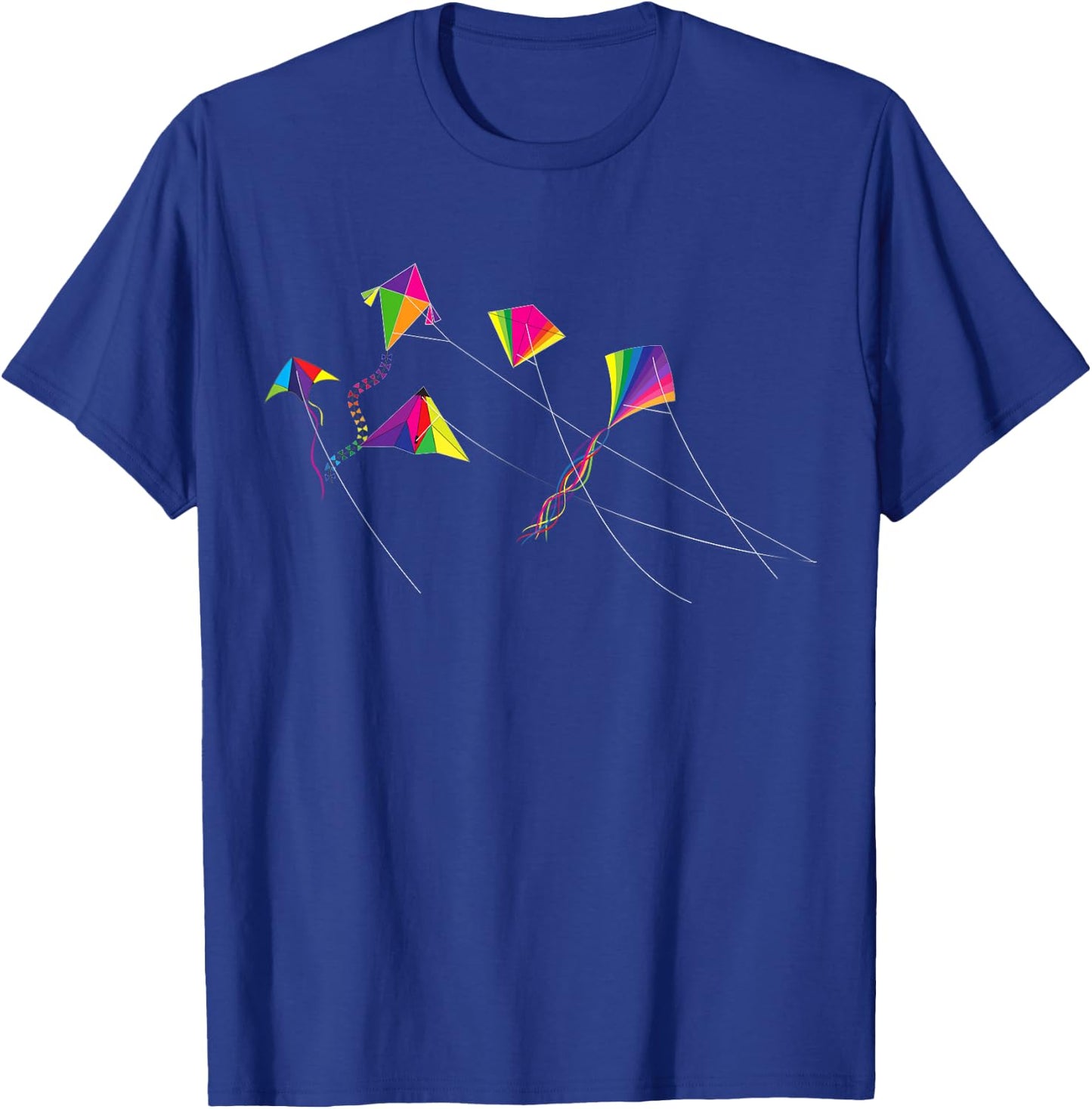 Kite Flying Kite Flyer Flying Wind Kites T-Shirt - T-Shirt | Royal