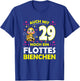 Damen 29 Jahre Flottes Bienchen 29. Geburtstag 29. Ehrentag T-Shirt - T-Shirt | Royal