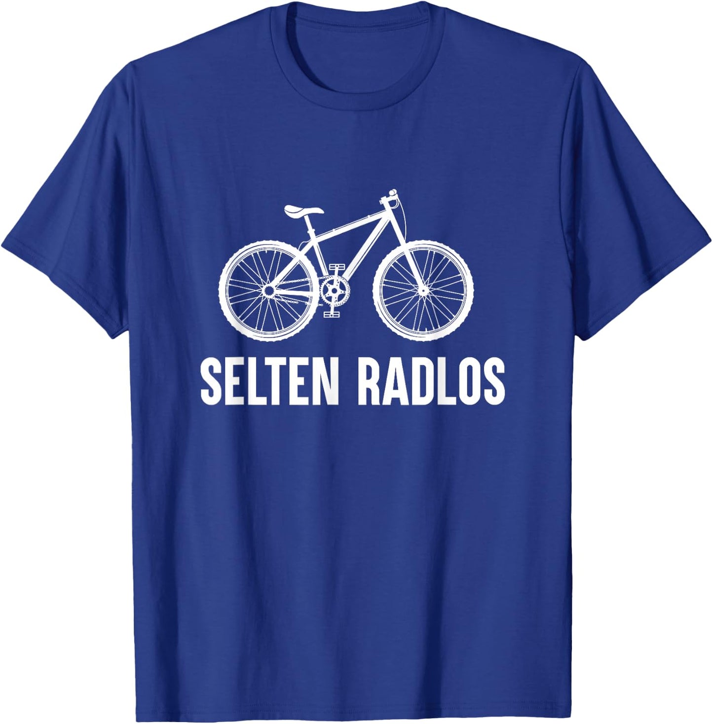 Rare Radlos Bicycle Cycling Road Bike E-Bike Mountain Bike , black T-Shirt - T-Shirt | Royal