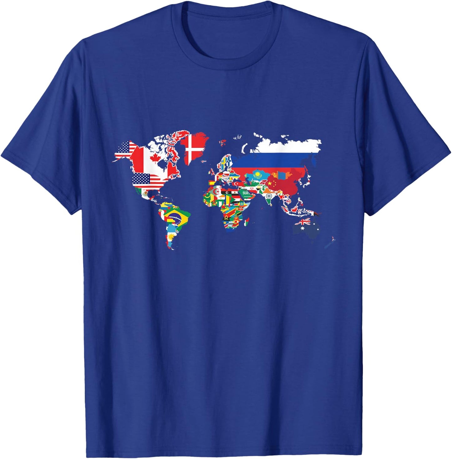 Alle Länder Flaggen der Welt 287 Flag International T-Shirt - T-Shirt | Royal