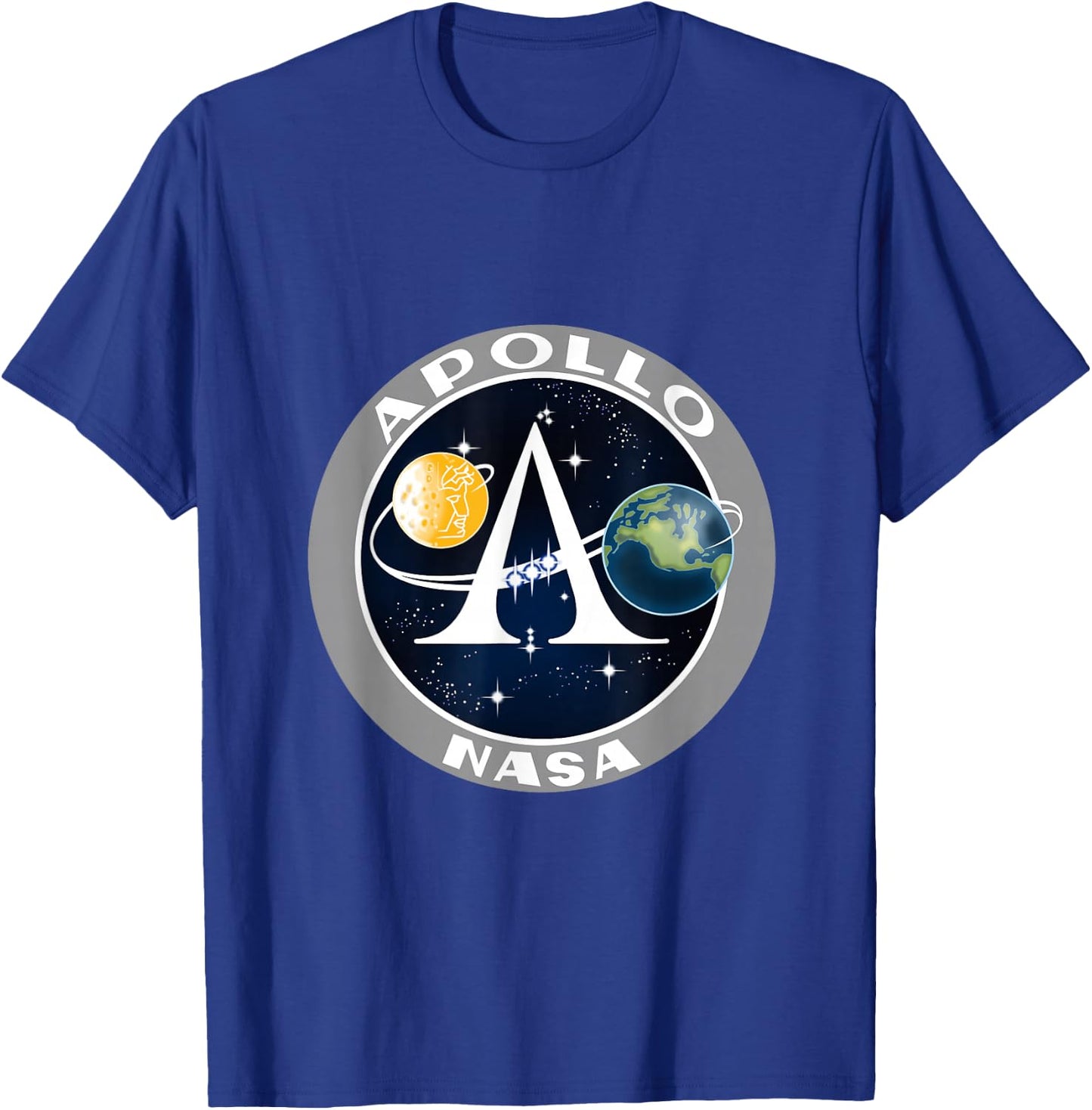 Apollo Program - Moon Landing 1969 - NASA Merchandise T-Shirt - T-Shirt | Royal