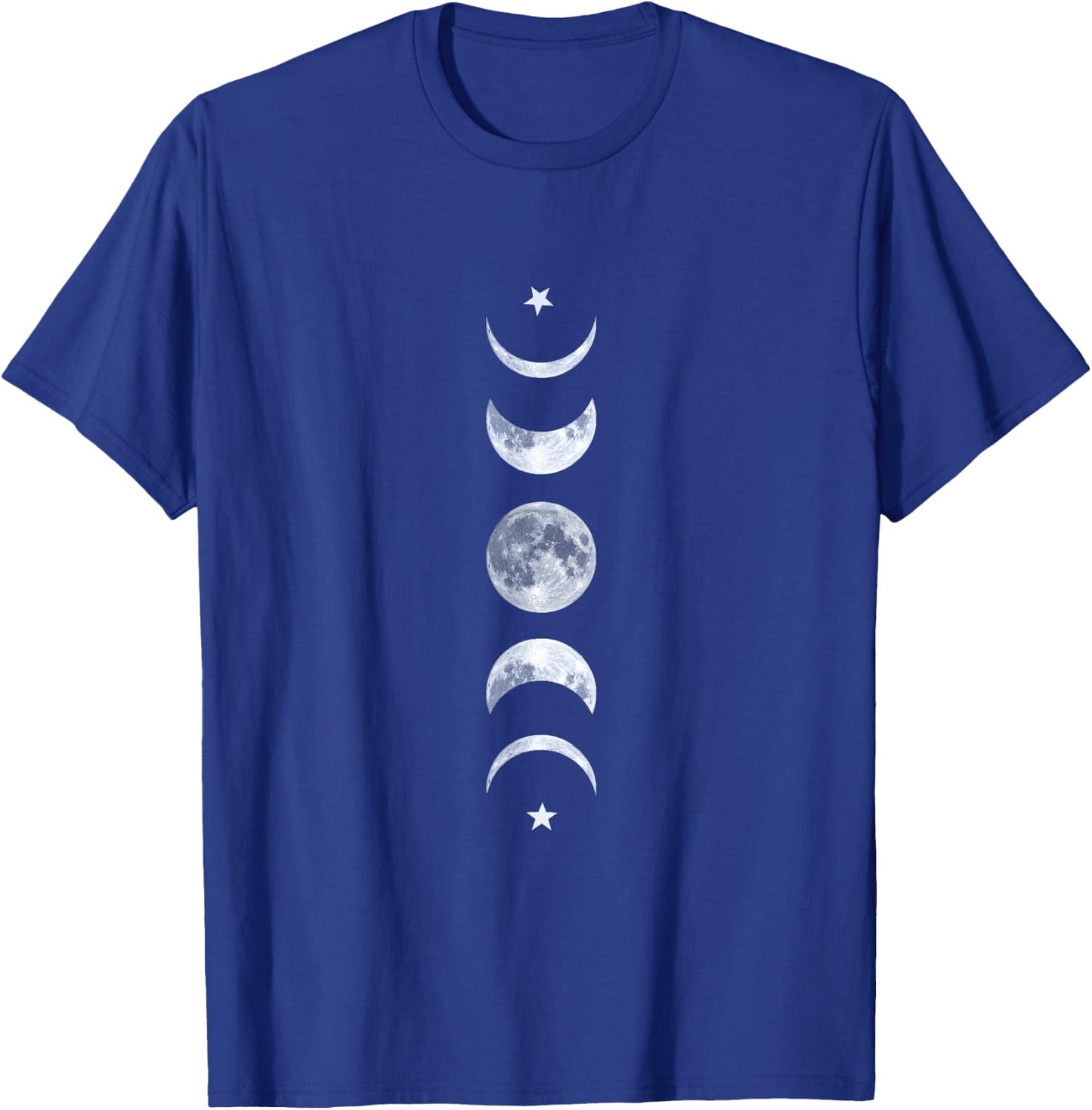 Moon Phase Lunar Cycle Astrology Celestial Astronomy Gift T-Shirt - T-Shirt | Royal