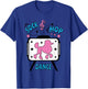 1950s Sock Hop Dance Poodle 50s Costume Rockabilly Pink T-Shirt - T-Shirt | Royal