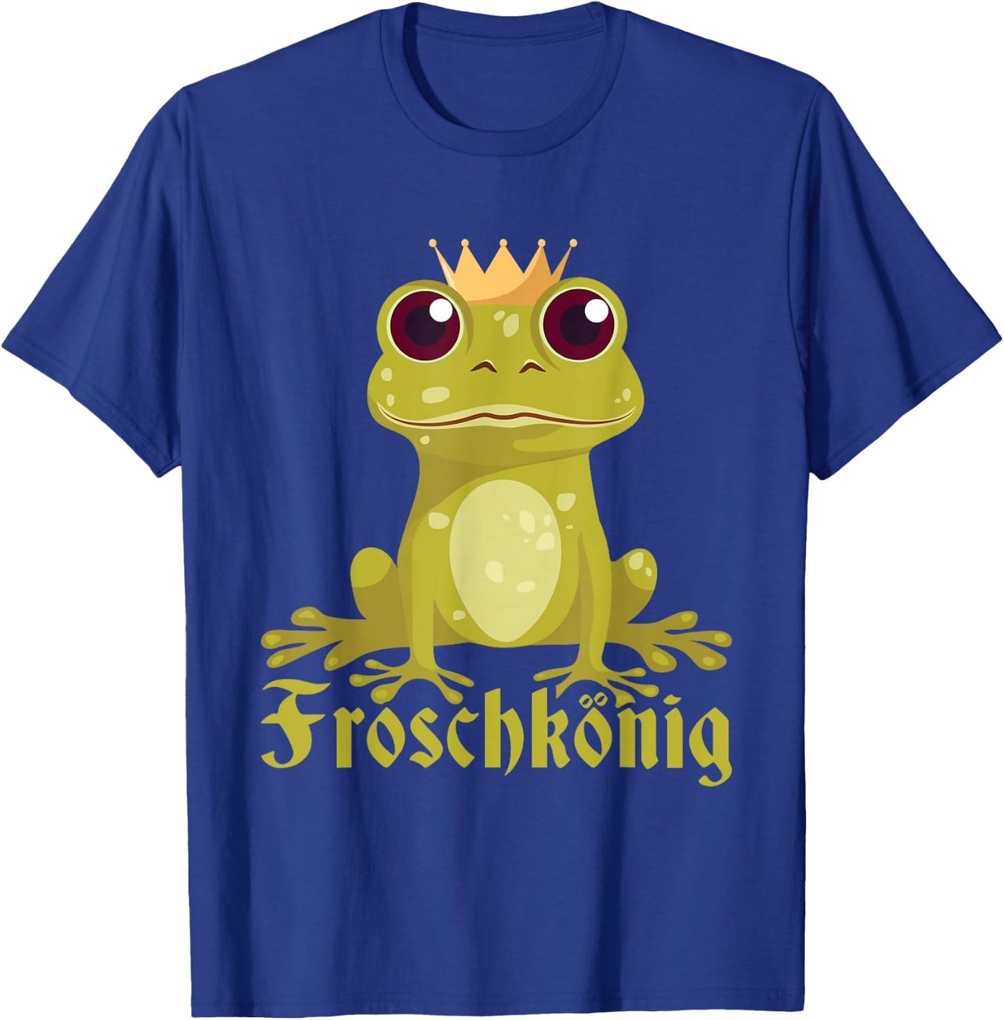 Frog King Carnival Costume Frogs Fancy Dress Men's , black T-Shirt - T-Shirt | Royal
