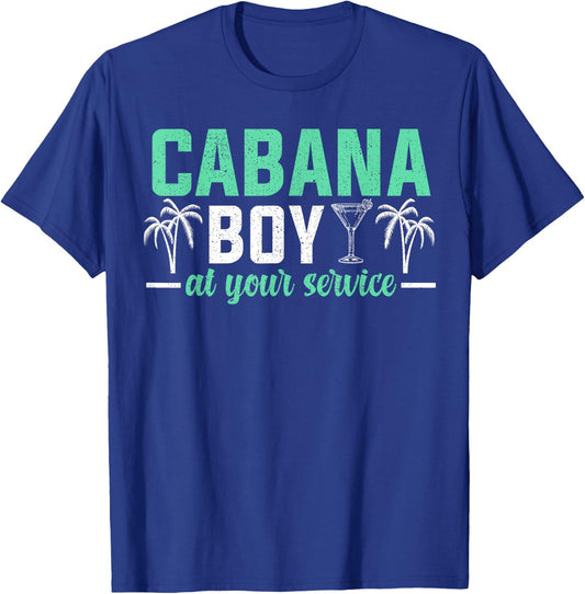 Worlds Best Cabana Boy Sexy Cabana Boy Funny Bartender T-Shirt - T-Shirt | Royal