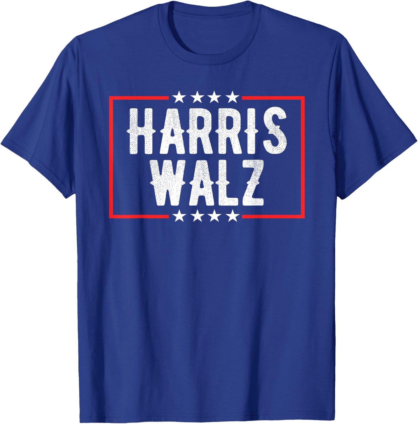 Blue Harris Walz 2024 Harris Waltz 2024 T-Shirt - T-Shirt | Royal
