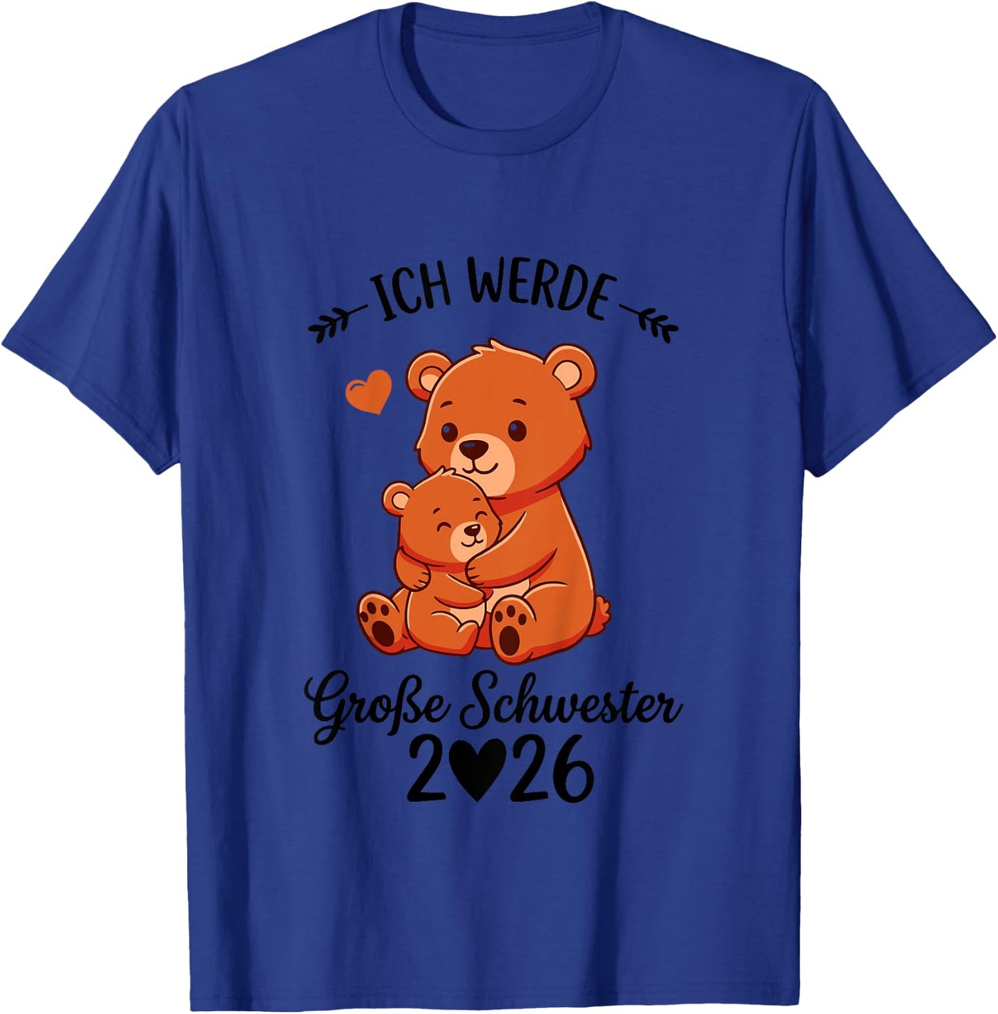 Kinder Ich Werde Große Schwester 2026 T-Shirt - T-Shirt | Royal