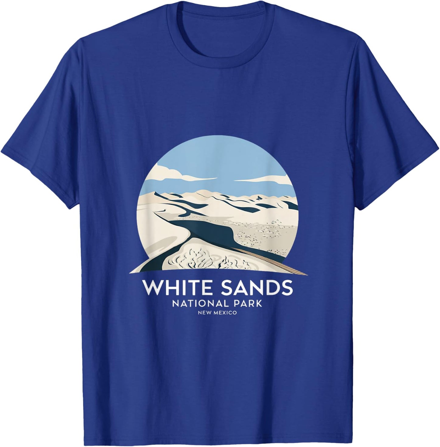 White Sands National Park New Mexico T-Shirt - T-Shirt | Royal