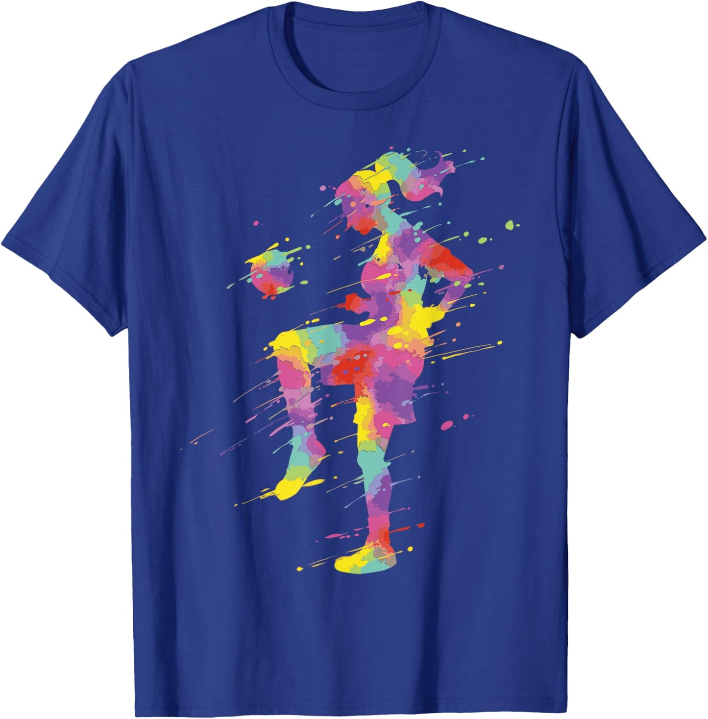 Soccer Girl T-Shirt - T-Shirt | Royal