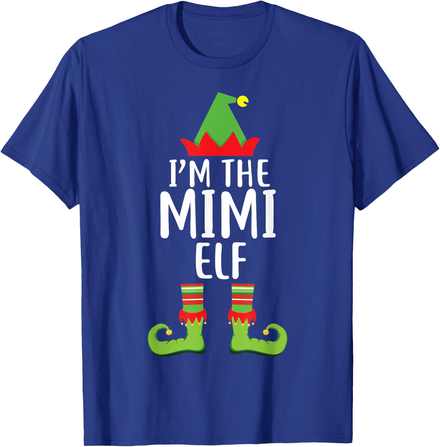 I'm The Mimi Elf Matching Family Christmas Shirt Gift T-Shirt - T-Shirt | Royal