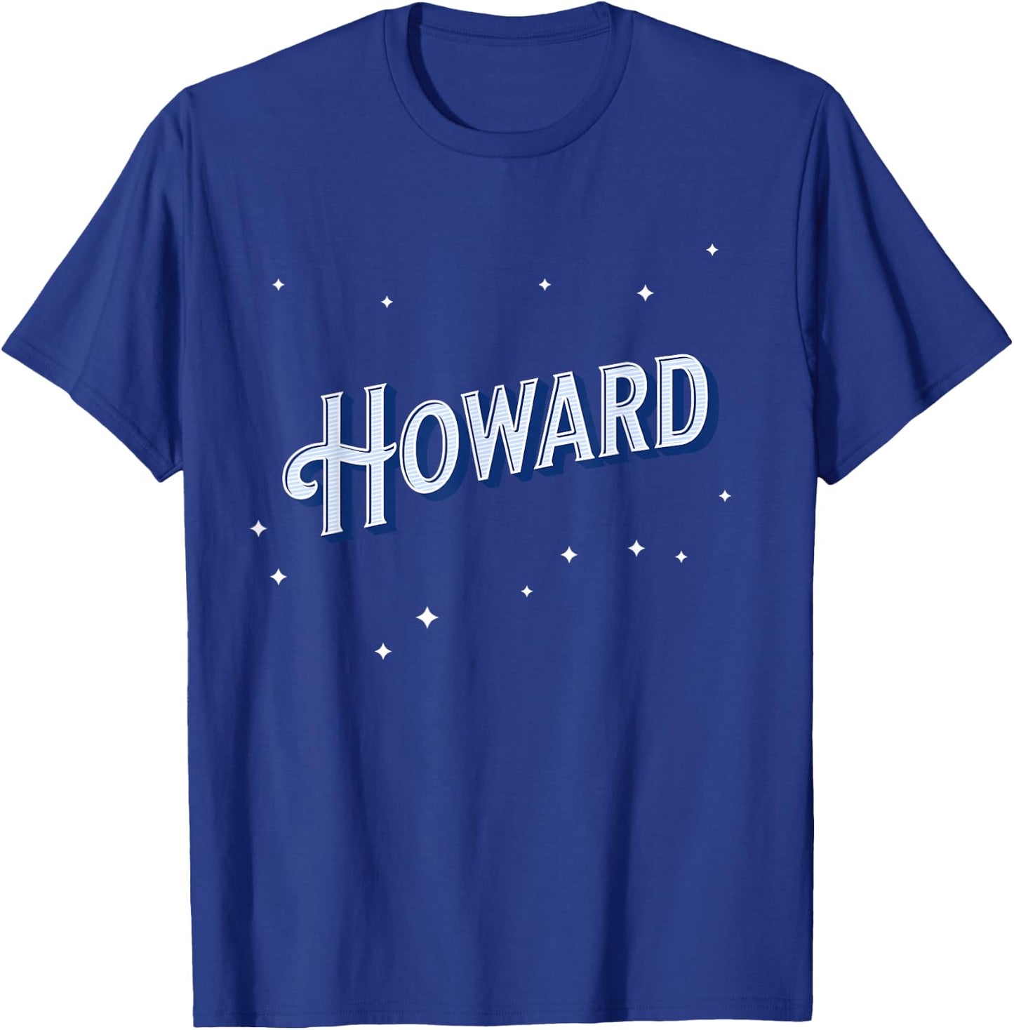 Howard Name Personalised T-Shirt - T-Shirt | Royal