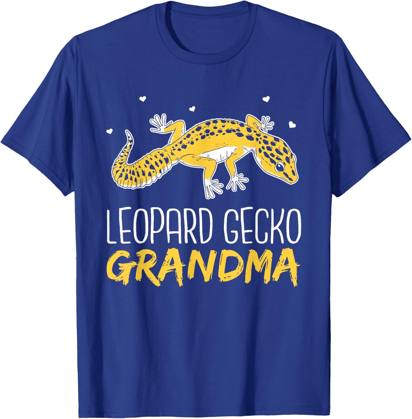 Leopard Gecko Grandma Reptile Lizards Lizard Leopard Gecko T-Shirt - T-Shirt | Royal