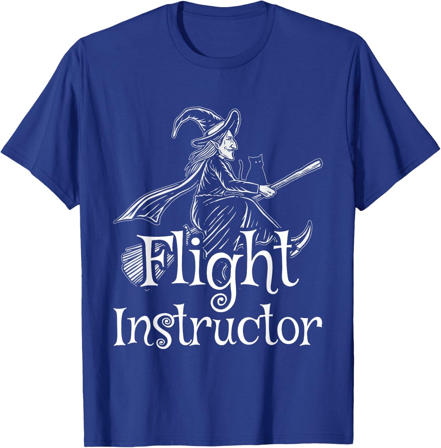 Flight Instructor Halloween T-Shirt - T-Shirt | Royal