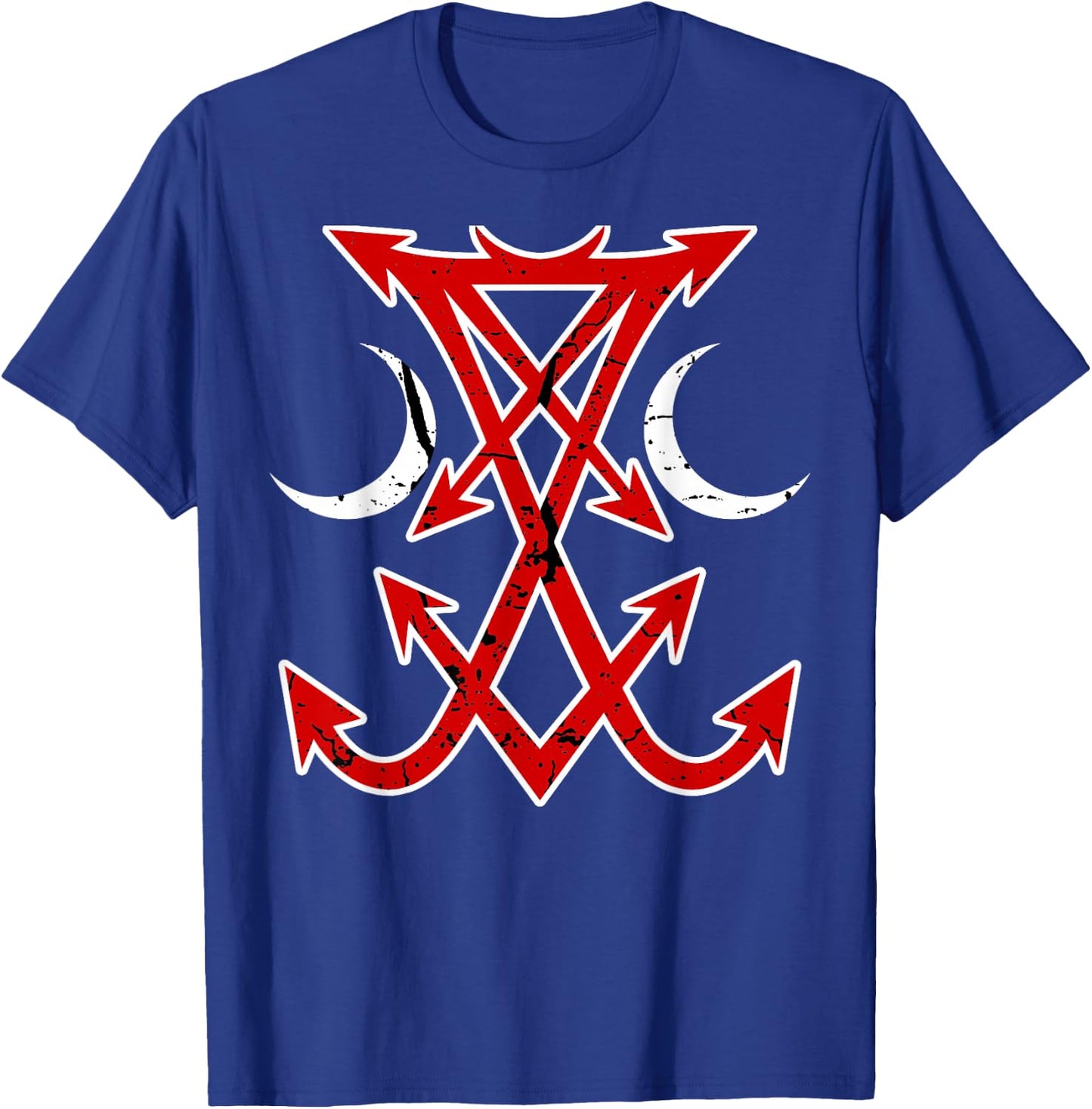 Lucifer Sigil Devil Occult Satanic Gothic Satan T-Shirt - T-Shirt | Royal