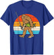 Bigfoot Sasquatch Fishing Retro Fisherman Men Women Kids Boy T-Shirt - T-Shirt | Royal