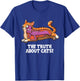 Cats Alien Funny Cat T-Shirt - T-Shirt | Royal