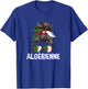 Algerienne Proud Algeria Girl Messy Hair Flag Algeria Woman , Black, Female X-Small T-Shirt - T-Shirt | Royal