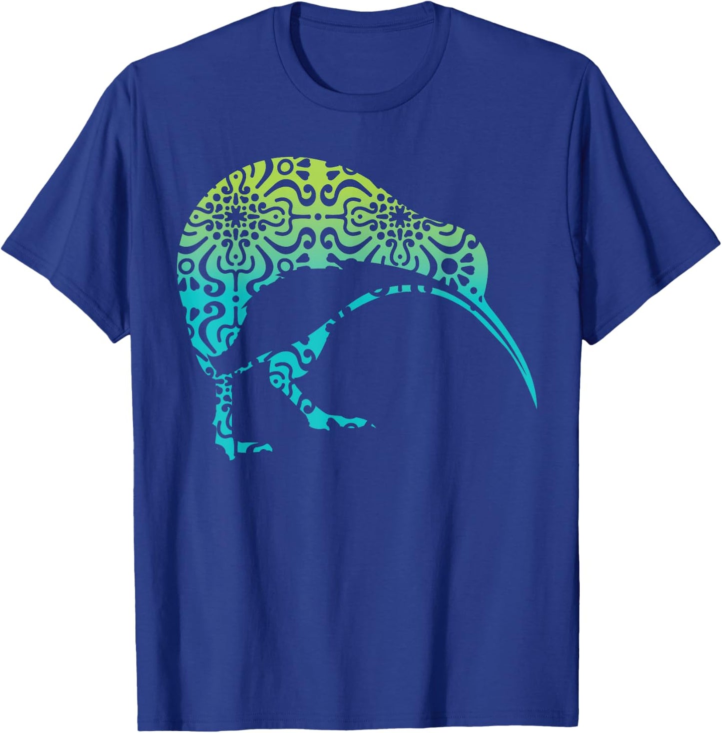 Maori Kiwi Tribal Aboriginal New Zealand Bird Art Vintage T-Shirt - T-Shirt | Royal