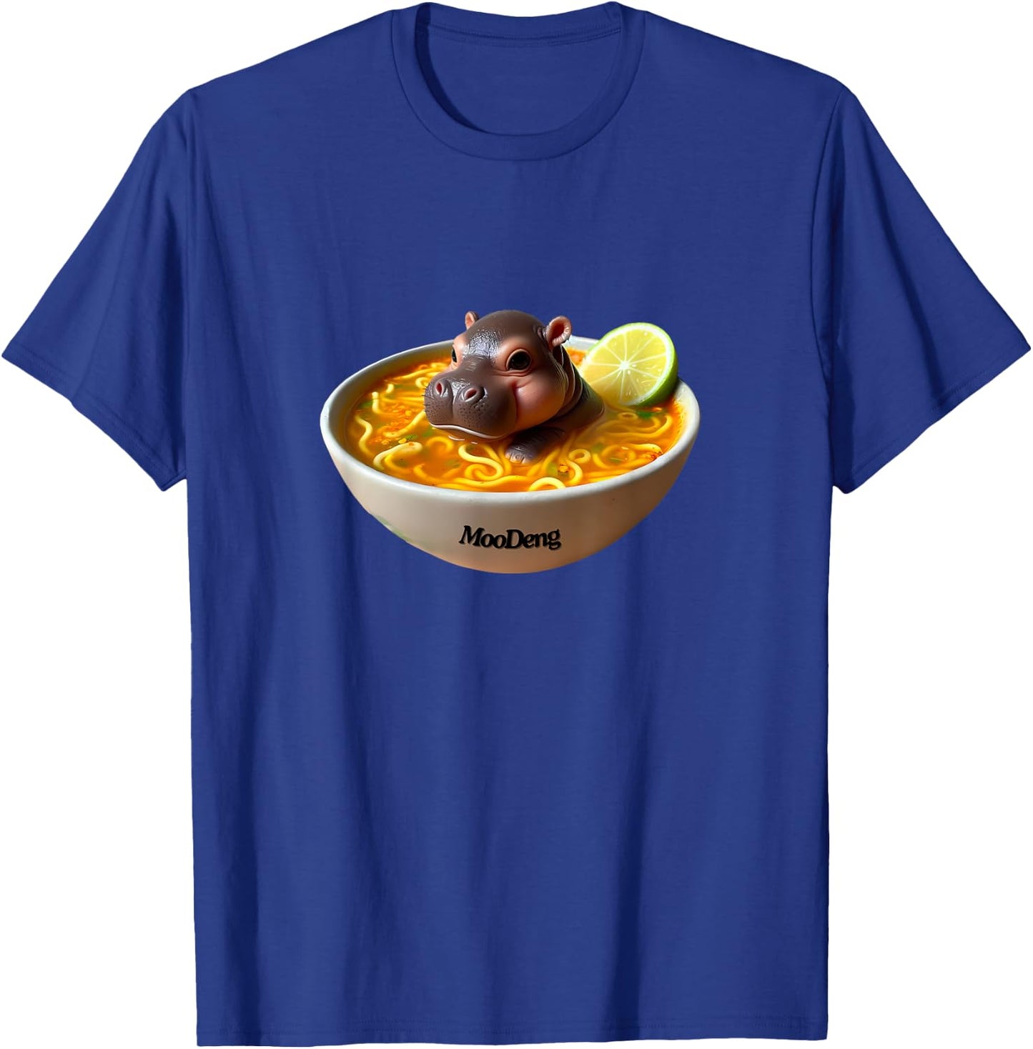 Pygmy Hippo Moodeng, Moodeng lover, Funny Moodeng T-Shirt - T-Shirt | Royal