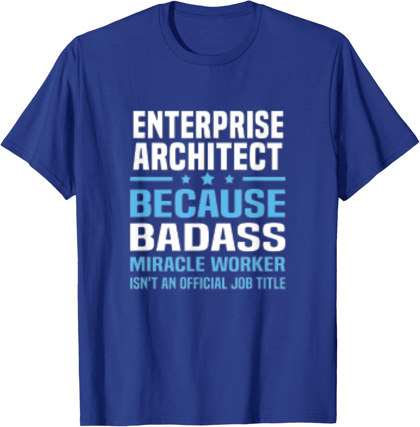 Enterprise Architect T-Shirt - T-Shirt | Royal