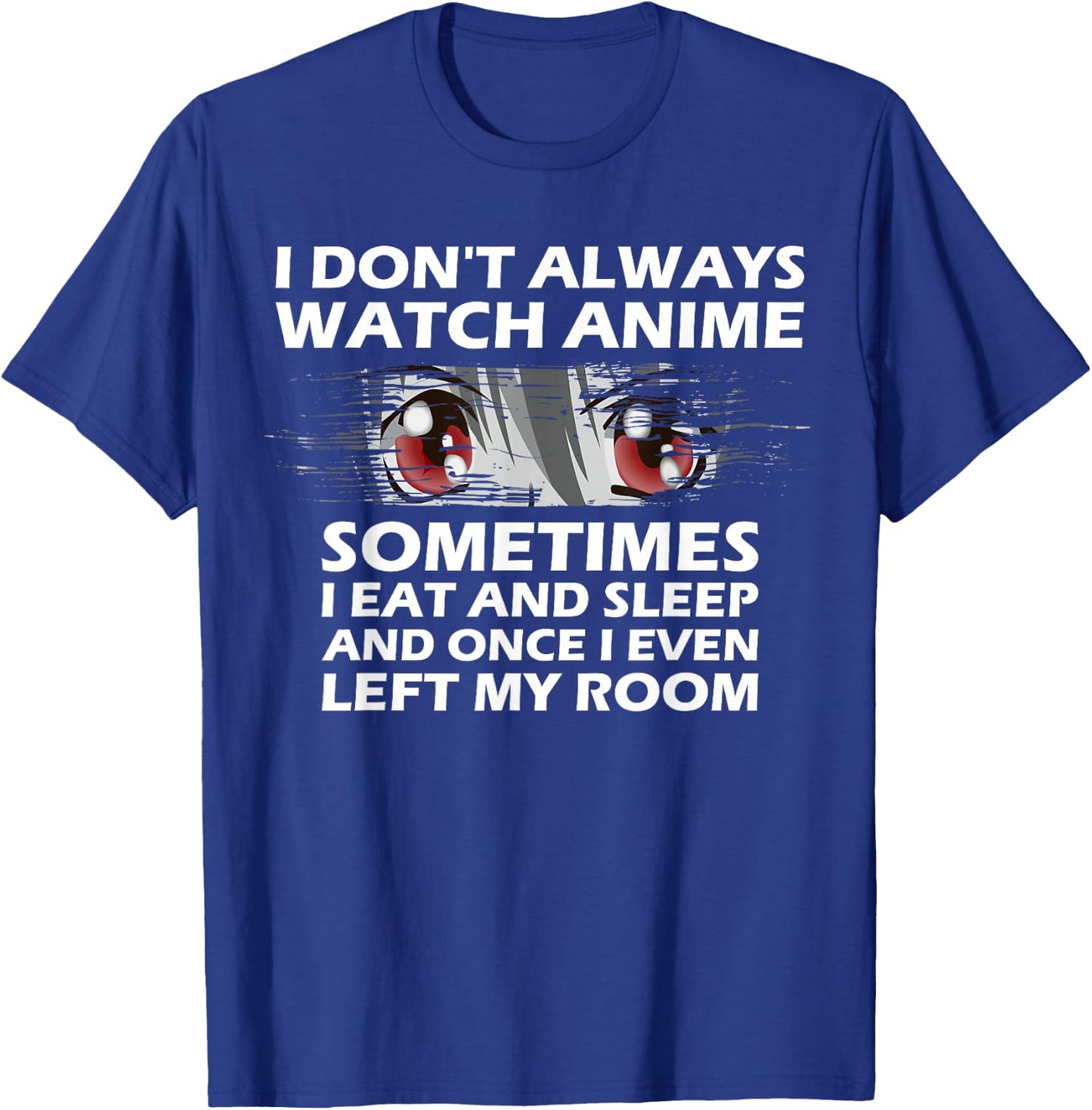 Anime Gift Teen Girls Women Boys Cute Anime Merch Lovers Small T-Shirt - T-Shirt | Royal