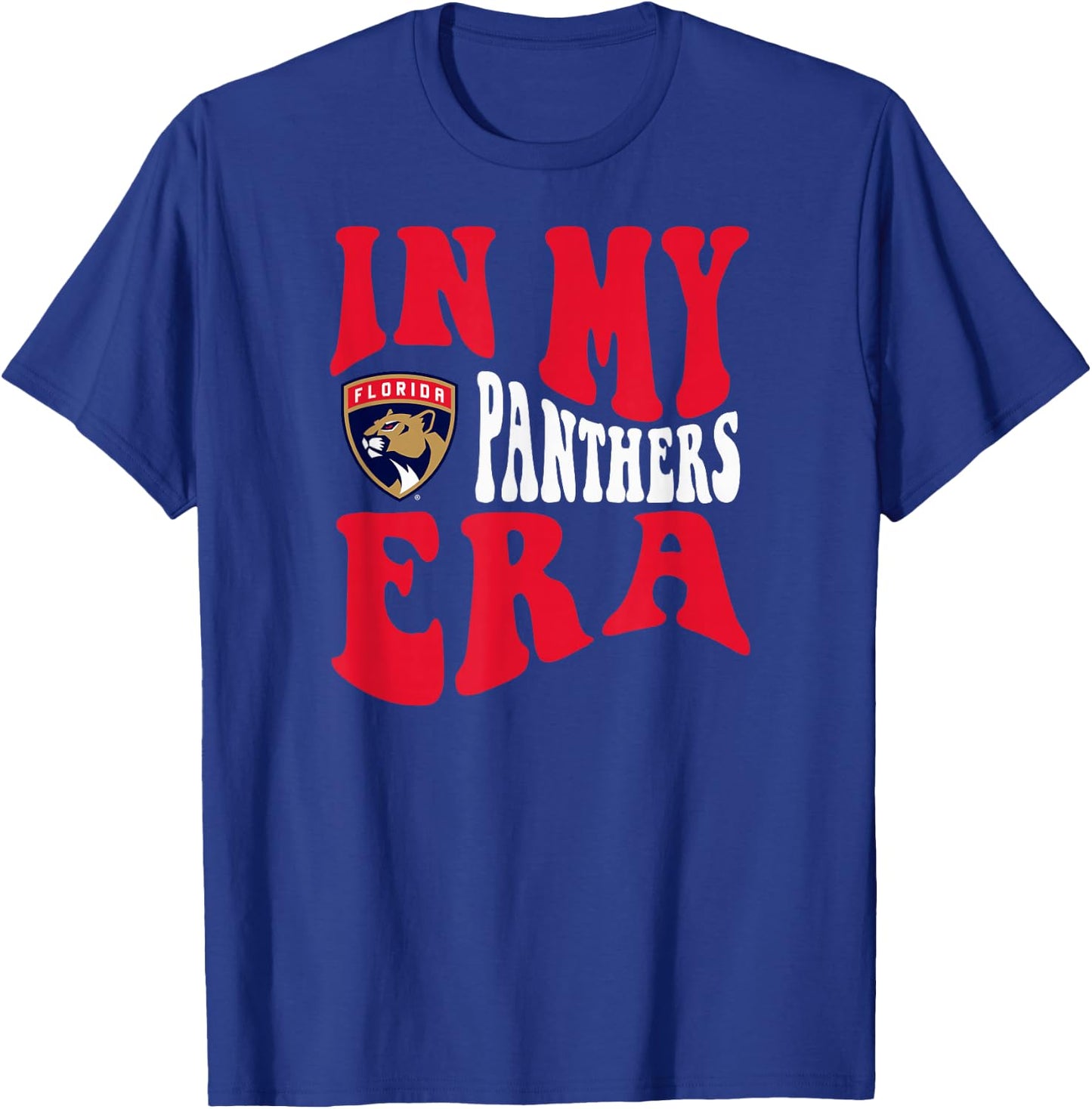 Florida Panthers Era Officially Licensed T-Shirt - T-Shirt | Royal