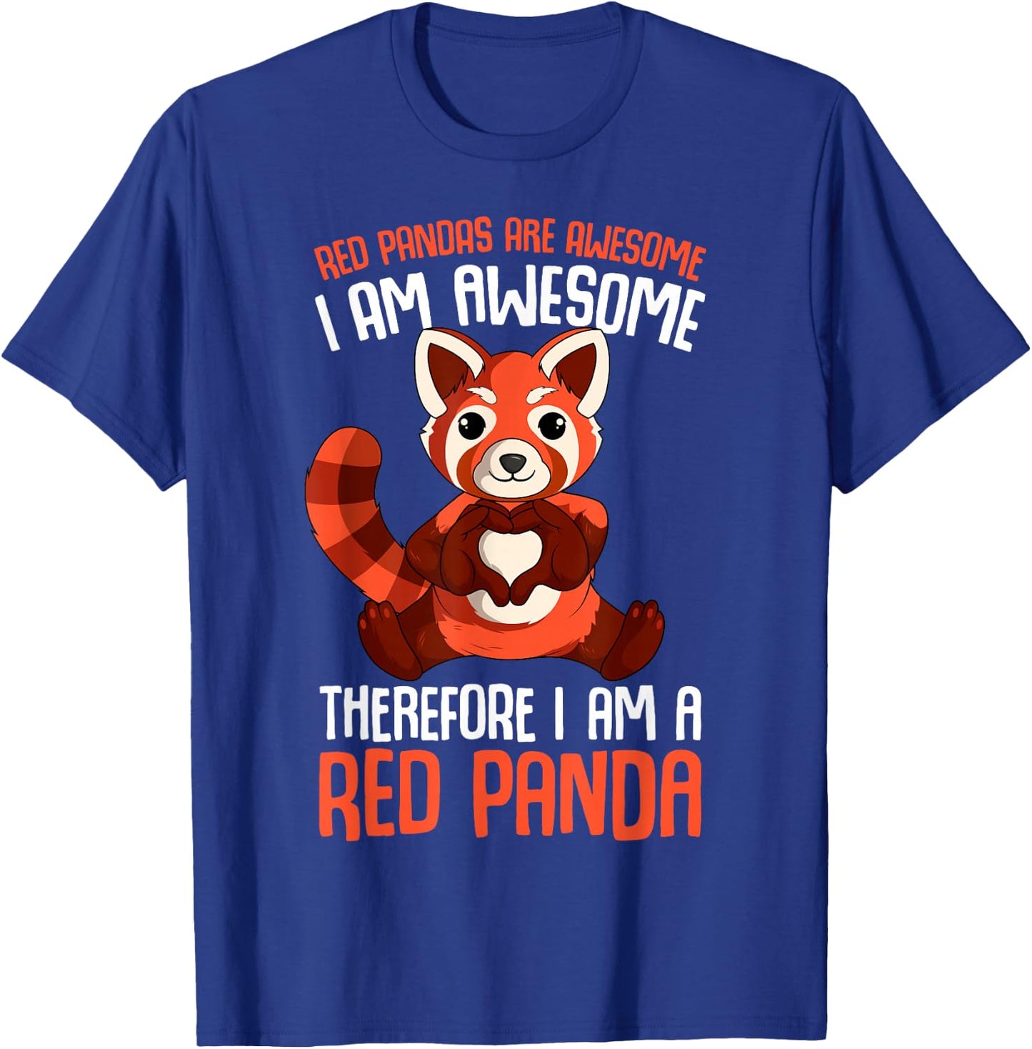 Red Pandas Are Awesome Boys Kids Red Panda T-Shirt - T-Shirt | Royal