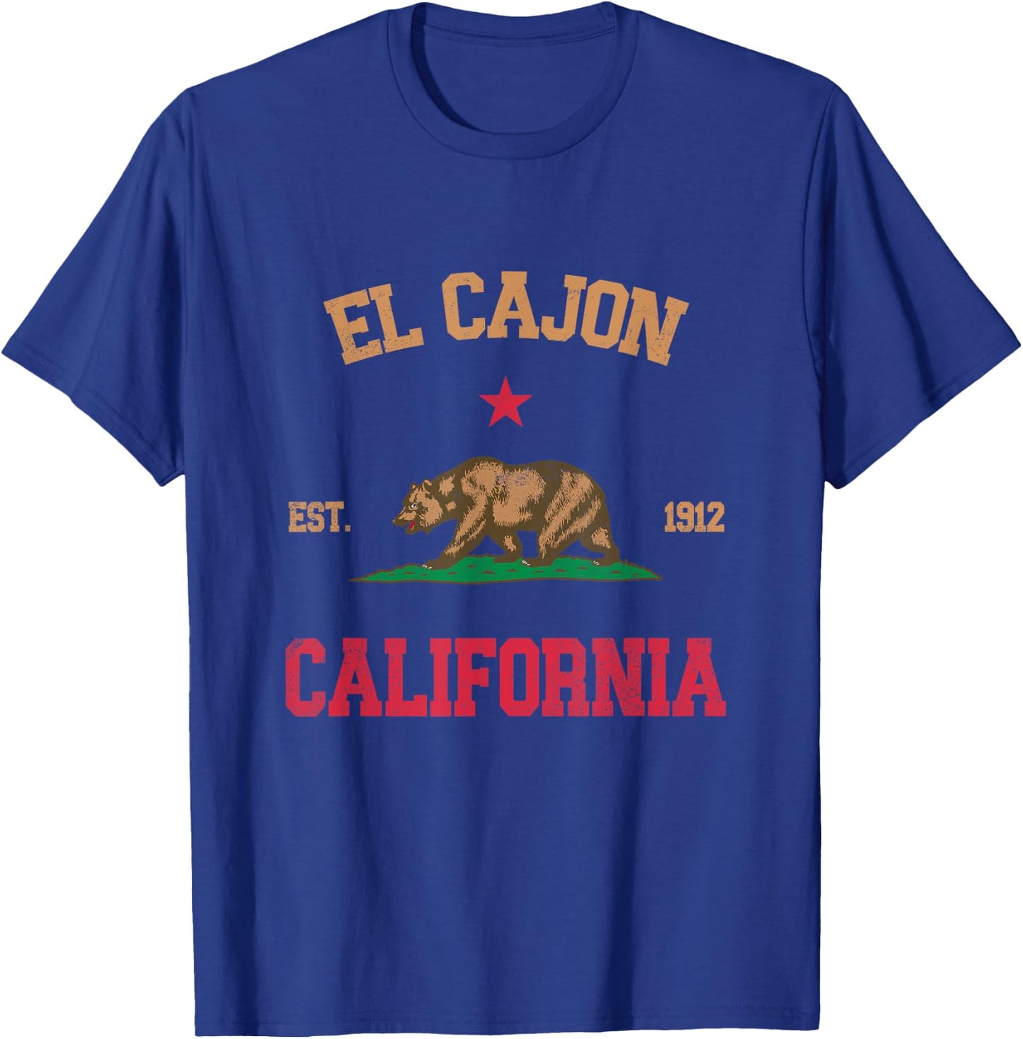 El Cajon California T-Shirt - T-Shirt | Royal