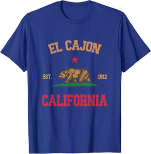 El Cajon California T-Shirt - T-Shirt | Royal