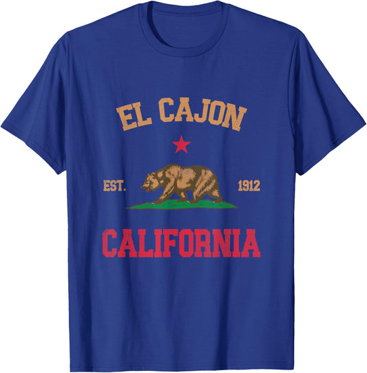 El Cajon California T-Shirt - T-Shirt | Royal