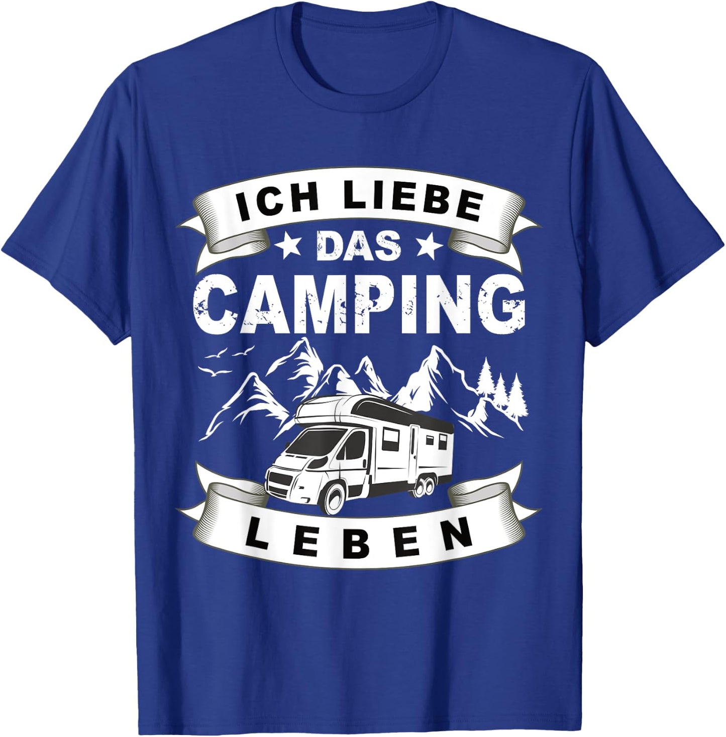 Coole Opas fahren Wohnmobil - Camping & Camper T-Shirt - T-Shirt | Royal