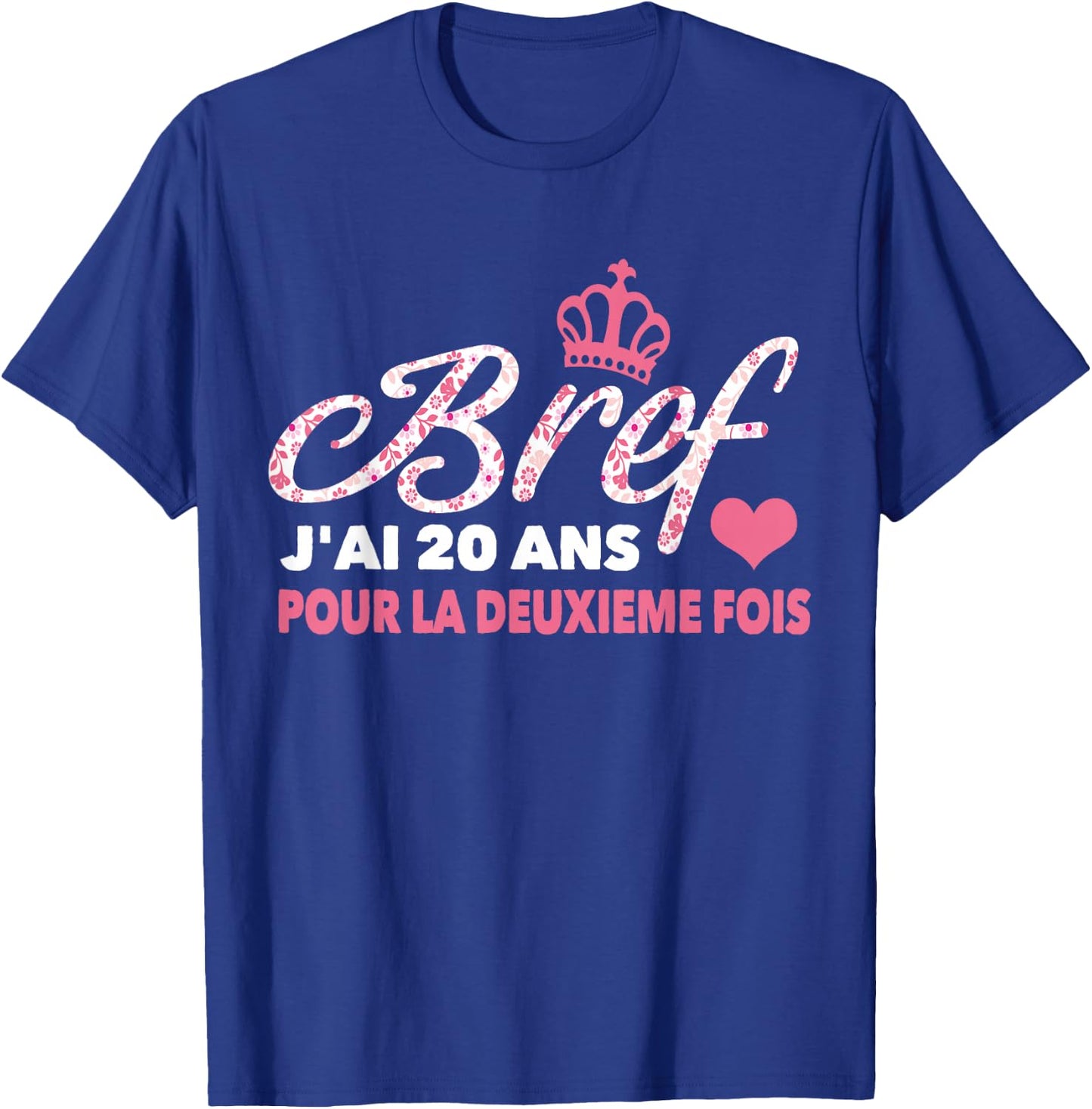 40 Years Anniversary Woman Vintage 1982 Humour Gift T-Shirt - T-Shirt | Royal