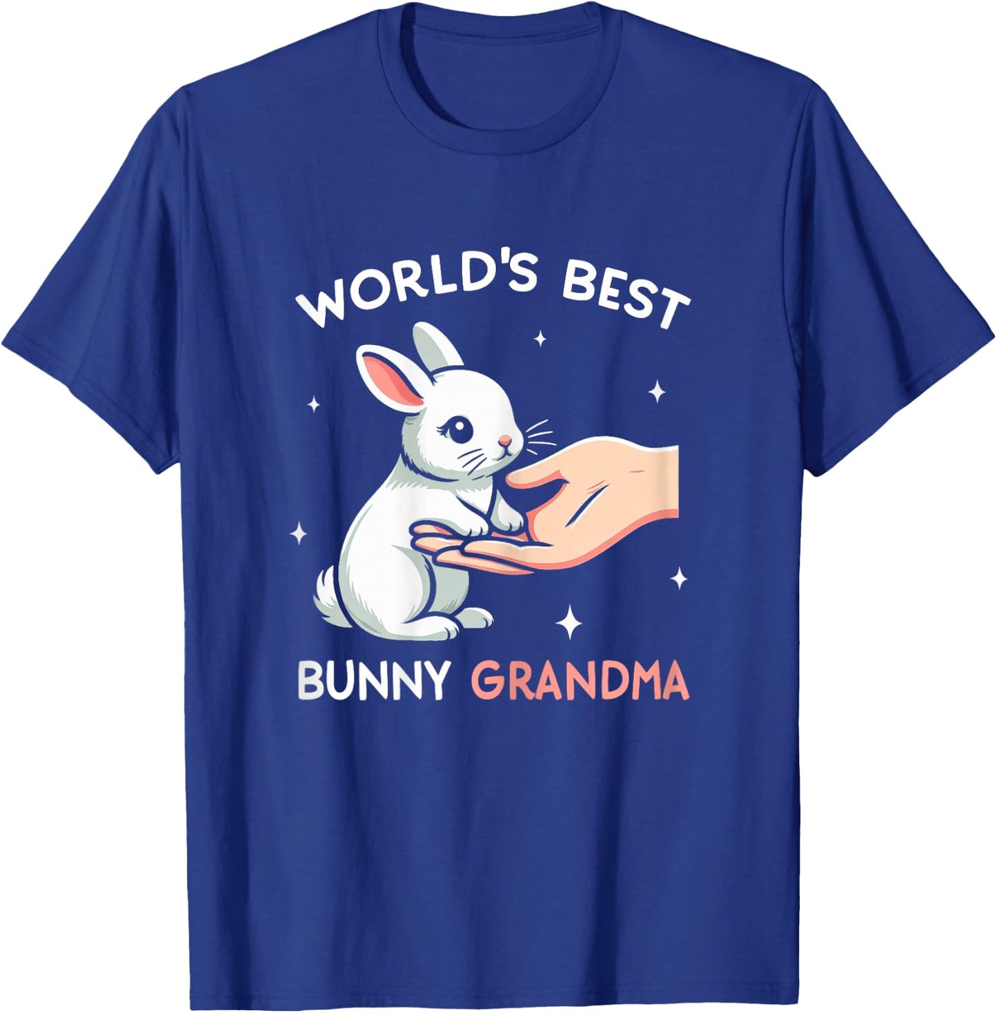World´s Best Bunny Grandma Rabbit Love Easter Girls T-Shirt - T-Shirt | Royal