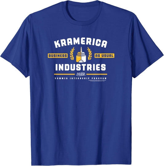 Seinfeld Kramerica Industries Business as Usual 90's TV Show T-Shirt - T-Shirt | Royal